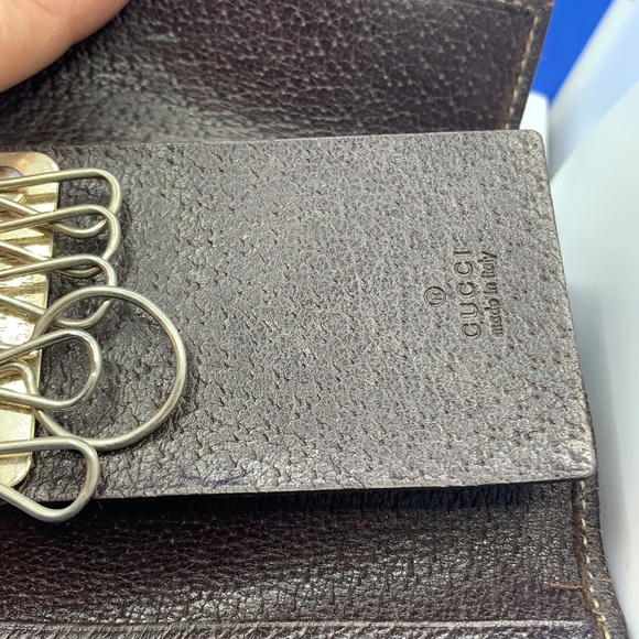 Gucci Vintage Beige and Brown key holder wallet - Picture 6 of 10